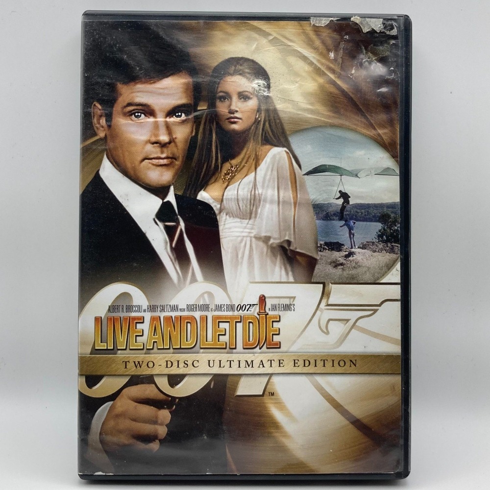 James Bond Live and Let Die‎ Two Disc Ultimate Edition DVD Roger Moore